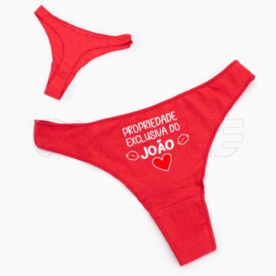 Tanga Mujer Propiedad Exclusiva