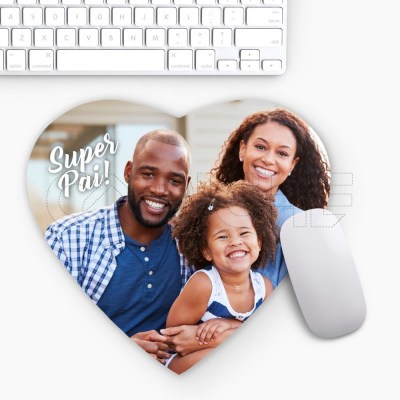 Alfombrilla de Ratón Foto y Frase Personalizada