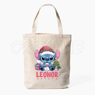 Saco Tote Bag Stitch Navidad