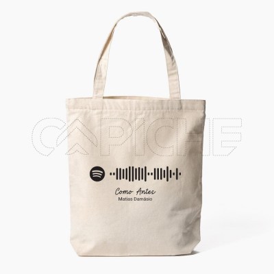 Bolso Tote Bag Musica Spotify
