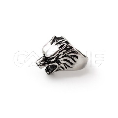 Anillo Masculino Lobo