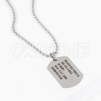 Collar masculino Militar Personalizado