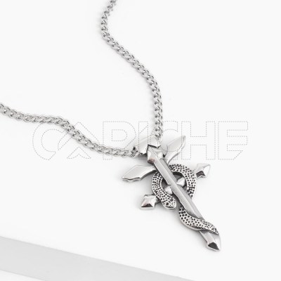 Collar masculino Cruz cobrix