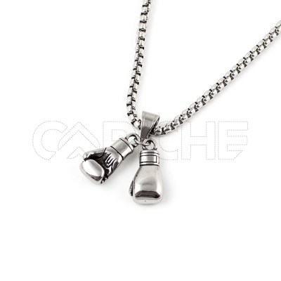 Collar masculino Guantes Boxeo