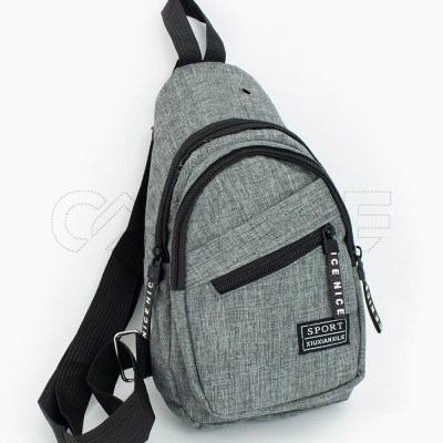 Bolso Hombre Sport Gris
