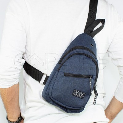 Bolso Hombre Sport Azul