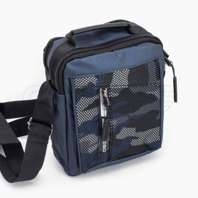 Bolso Hombre Squar Trop Blue