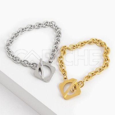 Pulsera en acero Faju