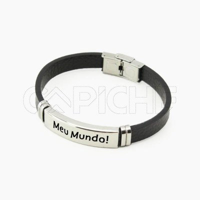 Pulseira Lisa personalizavel