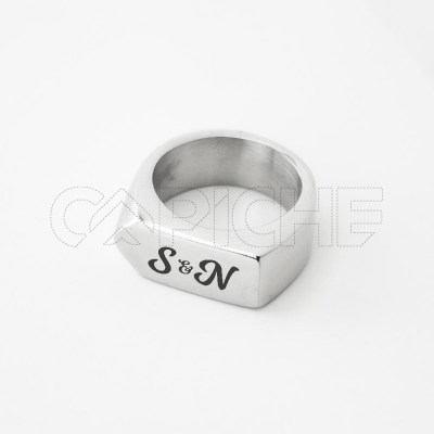 Anillo em acero Nomini