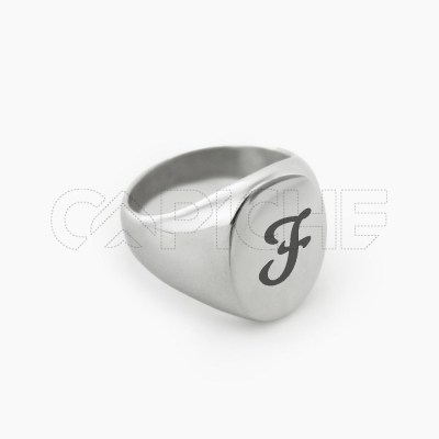 Anillo em acero Inicial