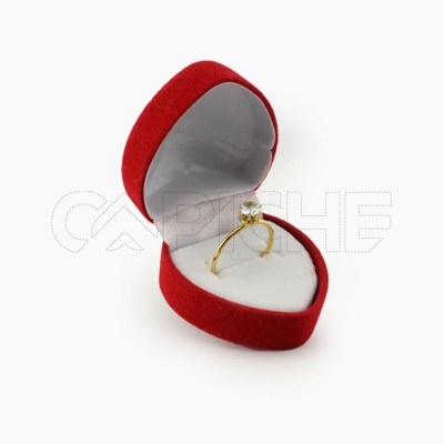 Anillo em acero Solitário Dorado