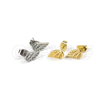 Pendientes en acero Ala
