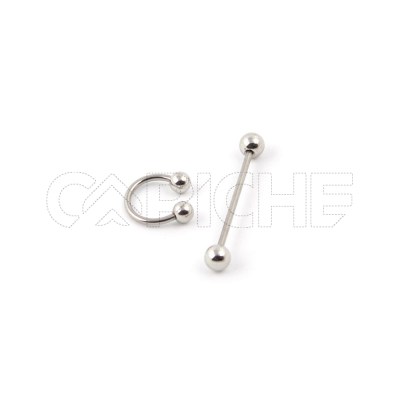 Barra ou Circular Barbell piercing