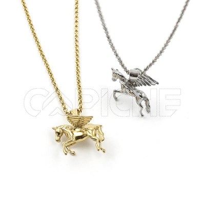 Collar en acero Unicórnio
