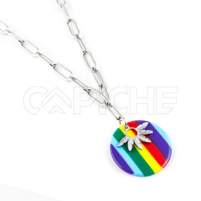 Collar en acero Reggae