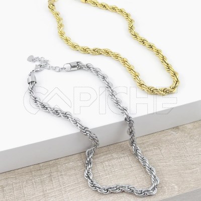 Cadena en acero Trenzado