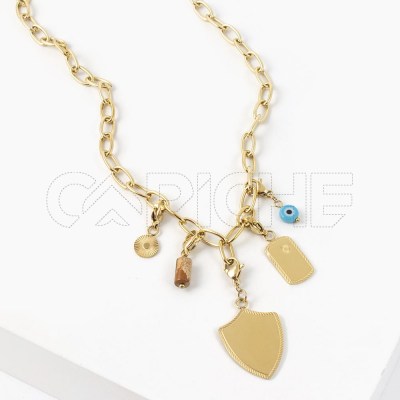 Collar en acero Fakir