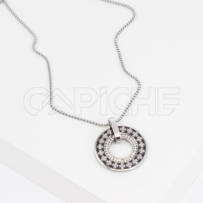 Collar en acero Rueda de Trébol