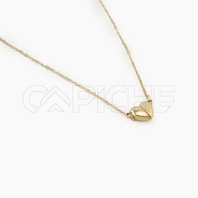 Collar Iman Corazón Dorado