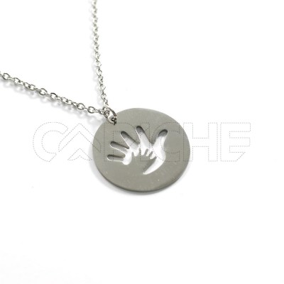 Collar en acero Educar