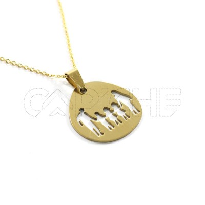 Collar en acero familia 2F1M