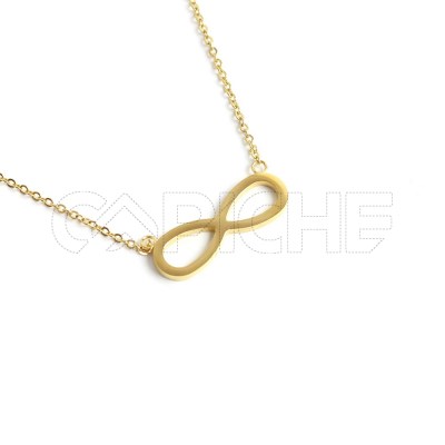 Collar en acero Infinito