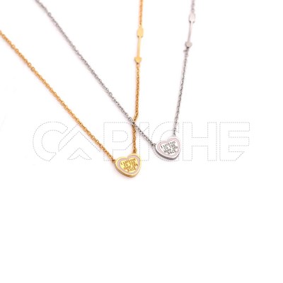 Collar en acero Corazón LoveYou