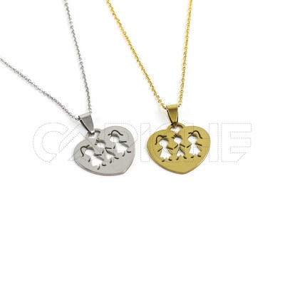 Collar em acero 2F-1M