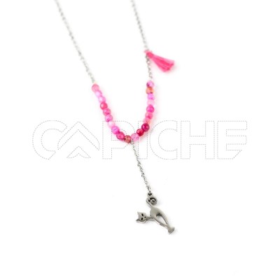 Collar en acero Gato