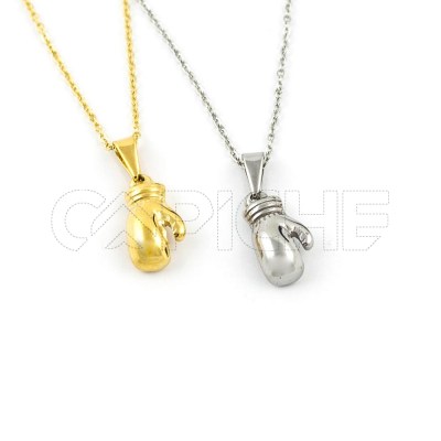 Collar en acero Guante