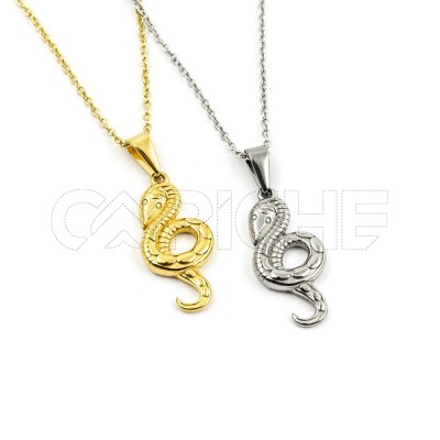 Collar en acero Cobra