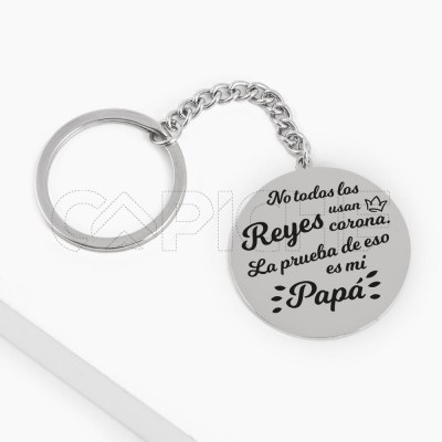 Llavero Papá mi Rey
