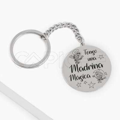 Llavero Padrinos Mágicos