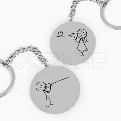 Conjunto de Llavero Secret Love