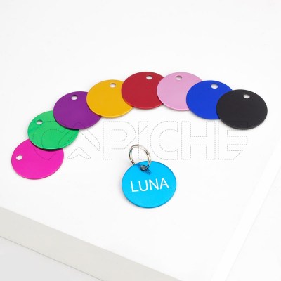 Chapa de Identificación para Perros y Gatos