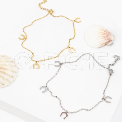 Tobillera en acero Herradura