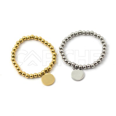 Pulsera en acero Grabación