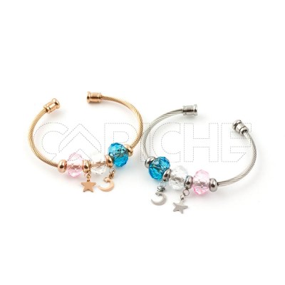 Pulsera en acero Night