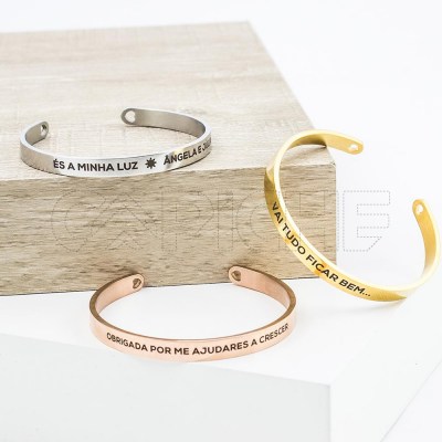 Pulsera en acero Sentimiento