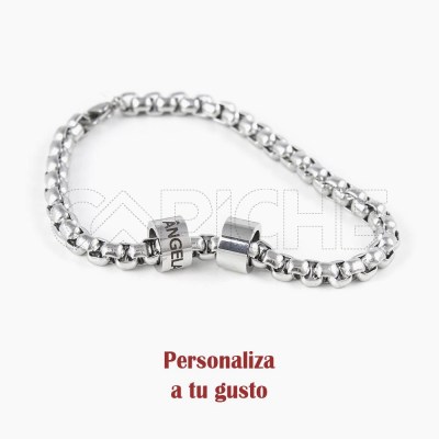 Pulsera en acero Nombres