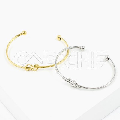 Pulsera en acero Nudo