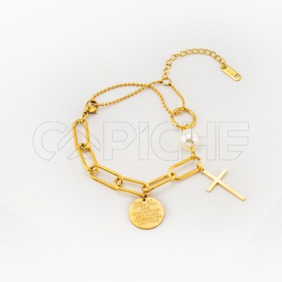 Pulsera em acero God