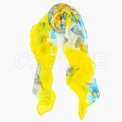 Pañuelo Flores Amarillo