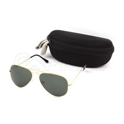 Gafas de Sol Aviator Classic Green S