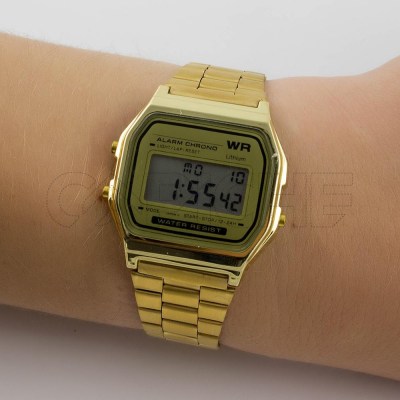 Reloj Digit Dorado