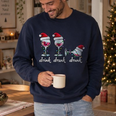 Sudadera Drink Drank Drunk