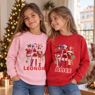 Sudadera Huntrix Navidad