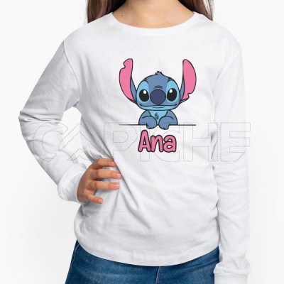 Sudadera Sin Capucha Niño/a Stitch Nombre