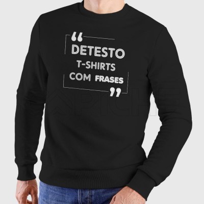 Sudadera Sin Capucha Frases